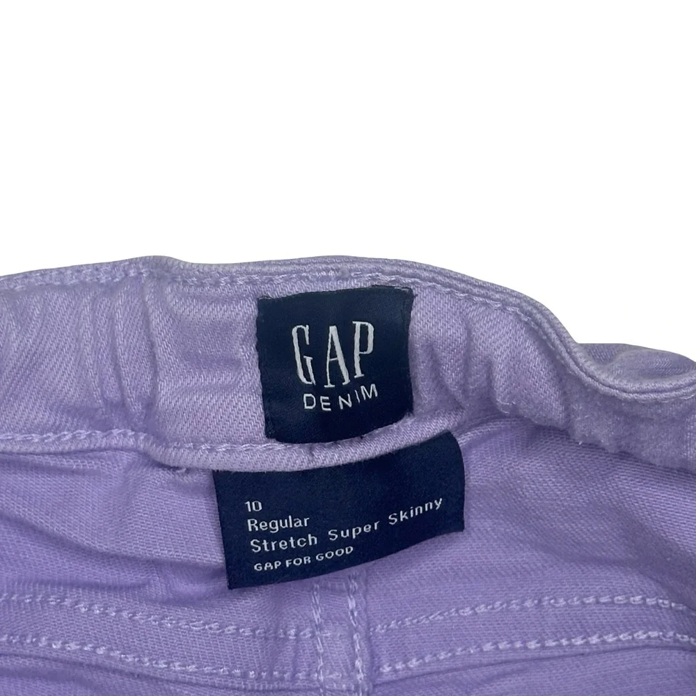 GAP lavender skinny